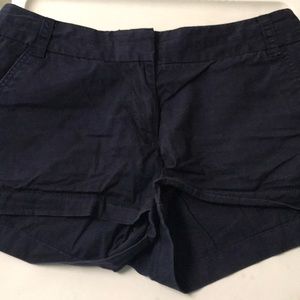 J Crew Chino Navy shorts